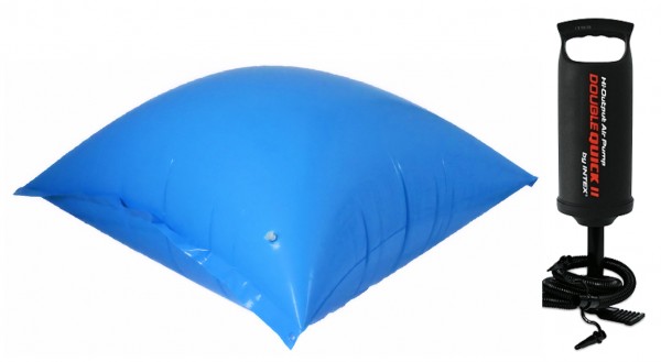 1 x Poolkissen 1,15 x 1,13m + Handpumpe