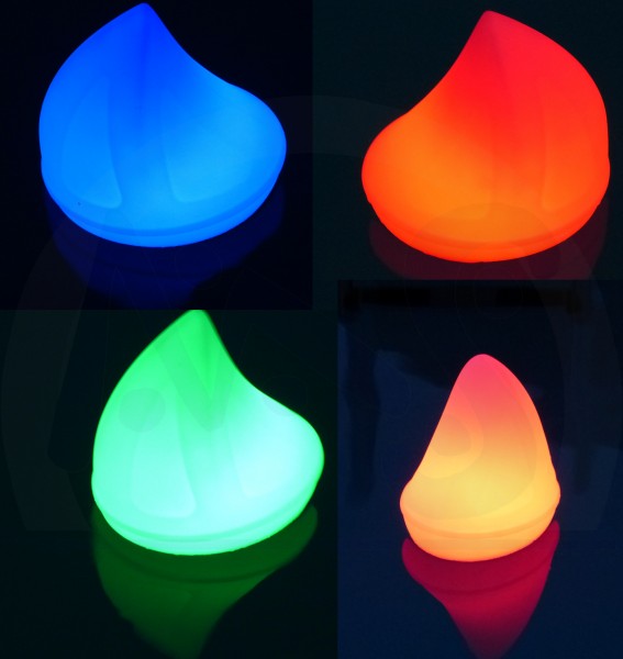Schwimmende LED Leuchte Segelboot