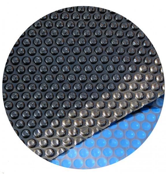 Solarfolie Blau/Schwarz Azuro® 400 6,4 m rund
