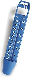Thermometer blau groß