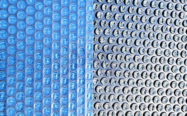 Solarfolie Blau/Schwarz Azuro® 200 9,0 x 5,0 m rechteckig