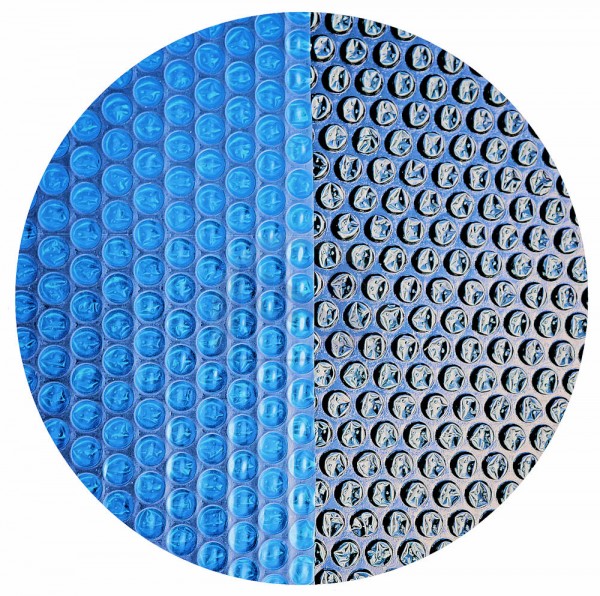 Solarfolie Azuro® 200 5,5 m rund Blau/Schwarz