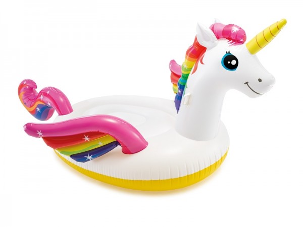Badeinsel Mega Reittier Einhorn