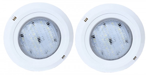 2 Stück LED Poolscheinwerfer für Folienpool
